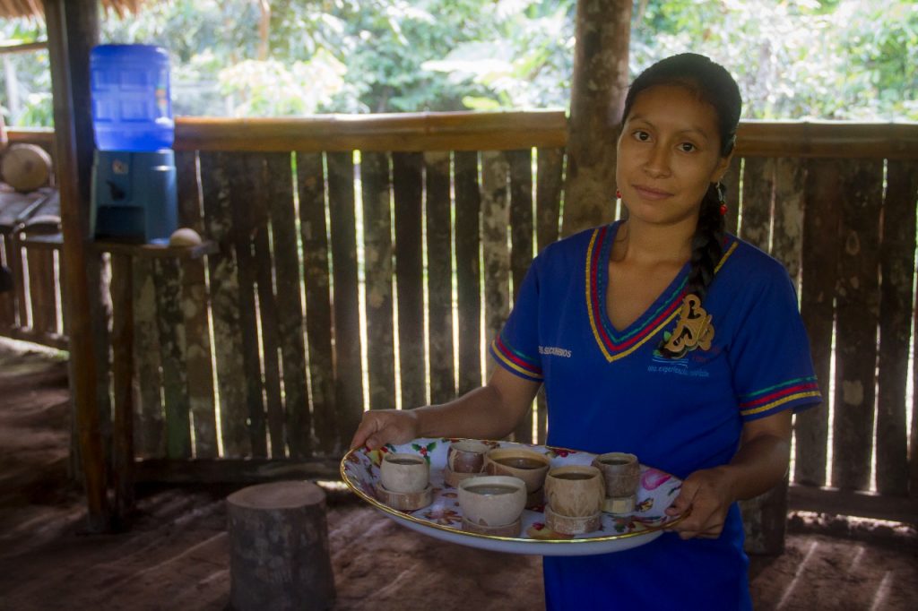 La fiesta de la Yuca en la región amazónica de Ecuador